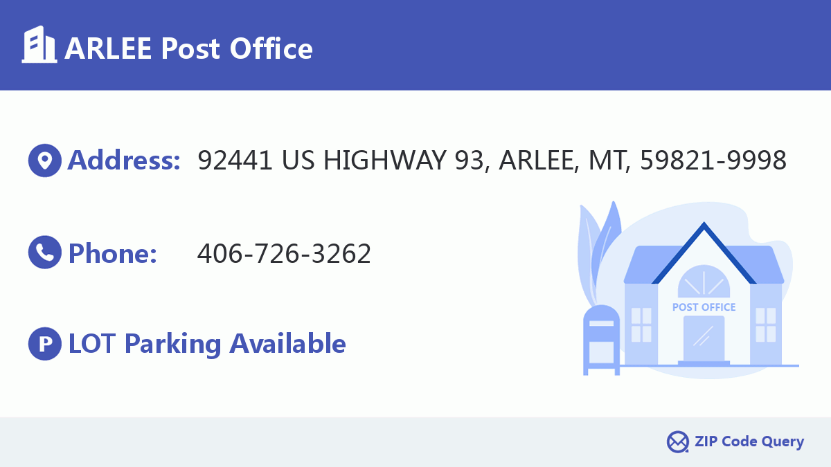 Post Office:ARLEE