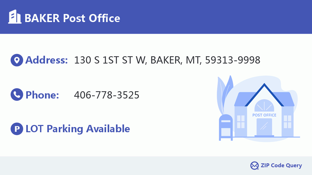 Post Office:BAKER