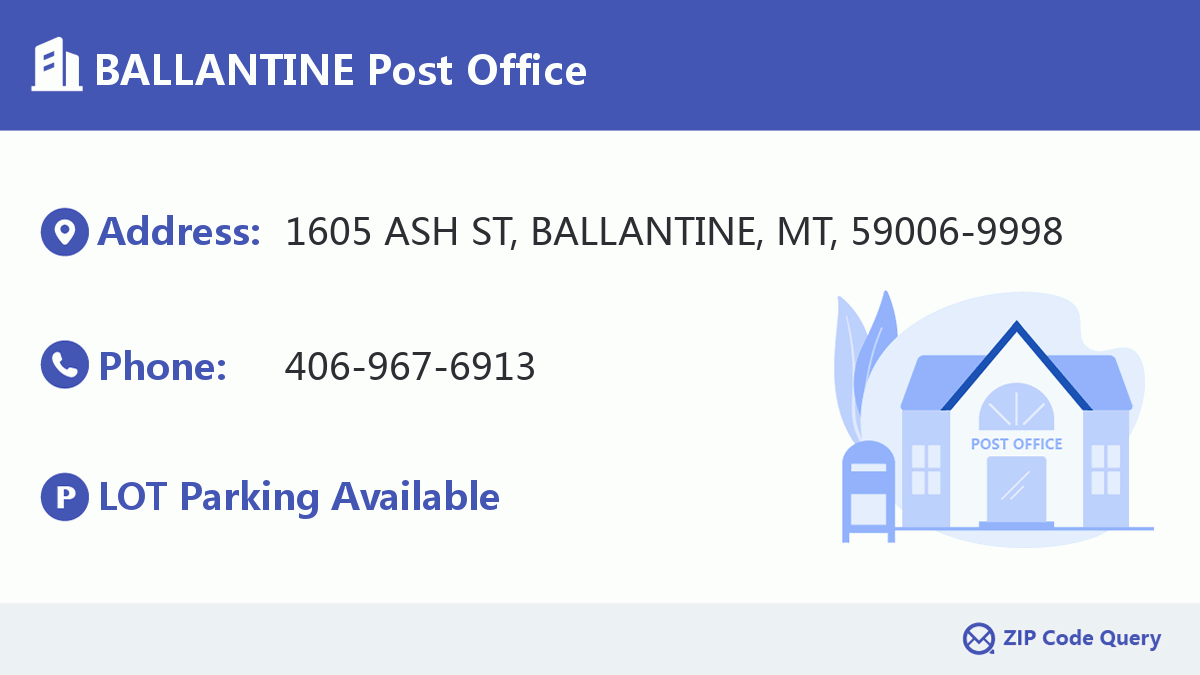 Post Office:BALLANTINE