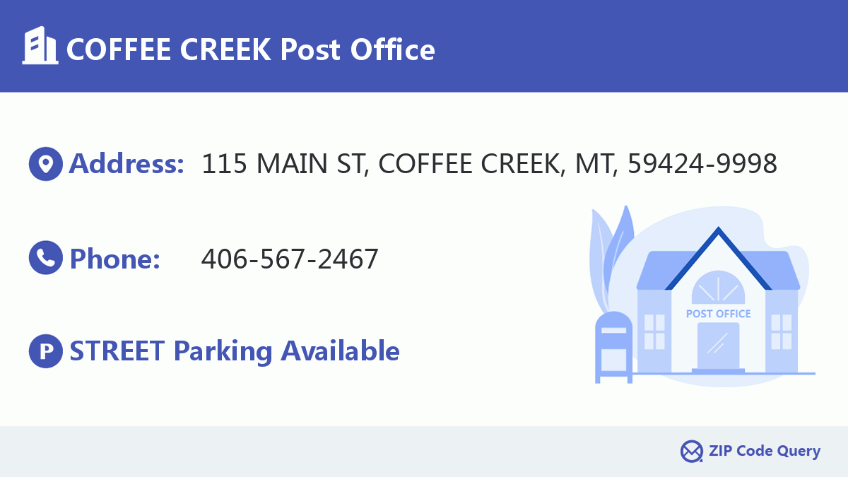 Post Office:COFFEE CREEK
