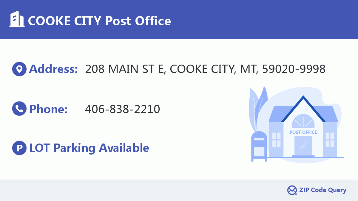 Post Office:COOKE CITY