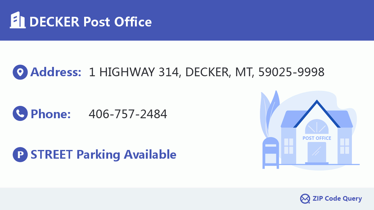 Post Office:DECKER