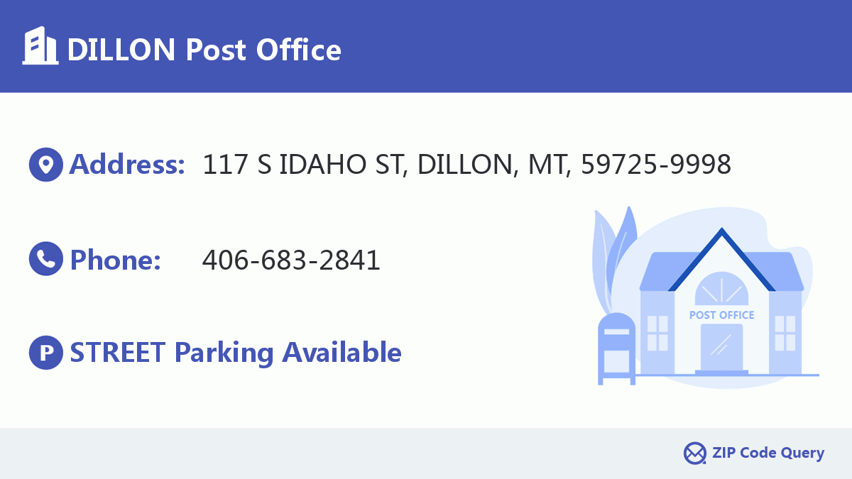 Post Office:DILLON