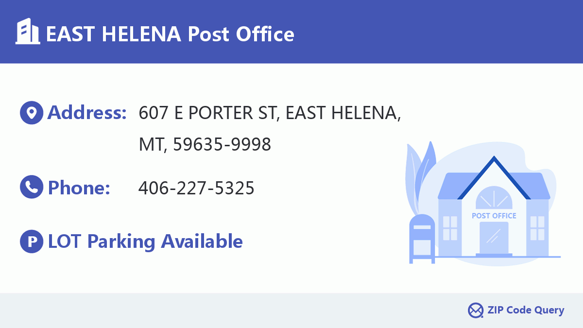Post Office:EAST HELENA