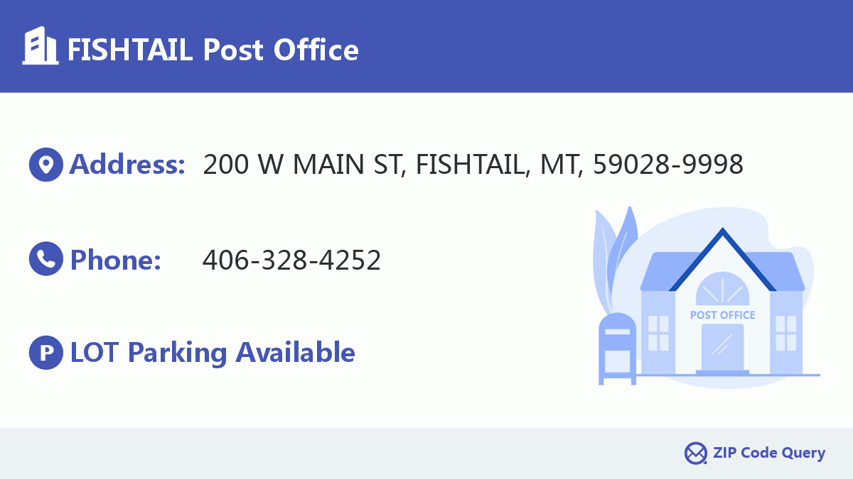 Post Office:FISHTAIL