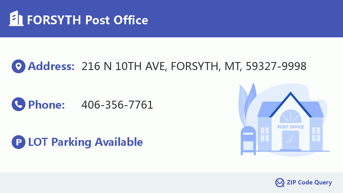 Post Office:FORSYTH