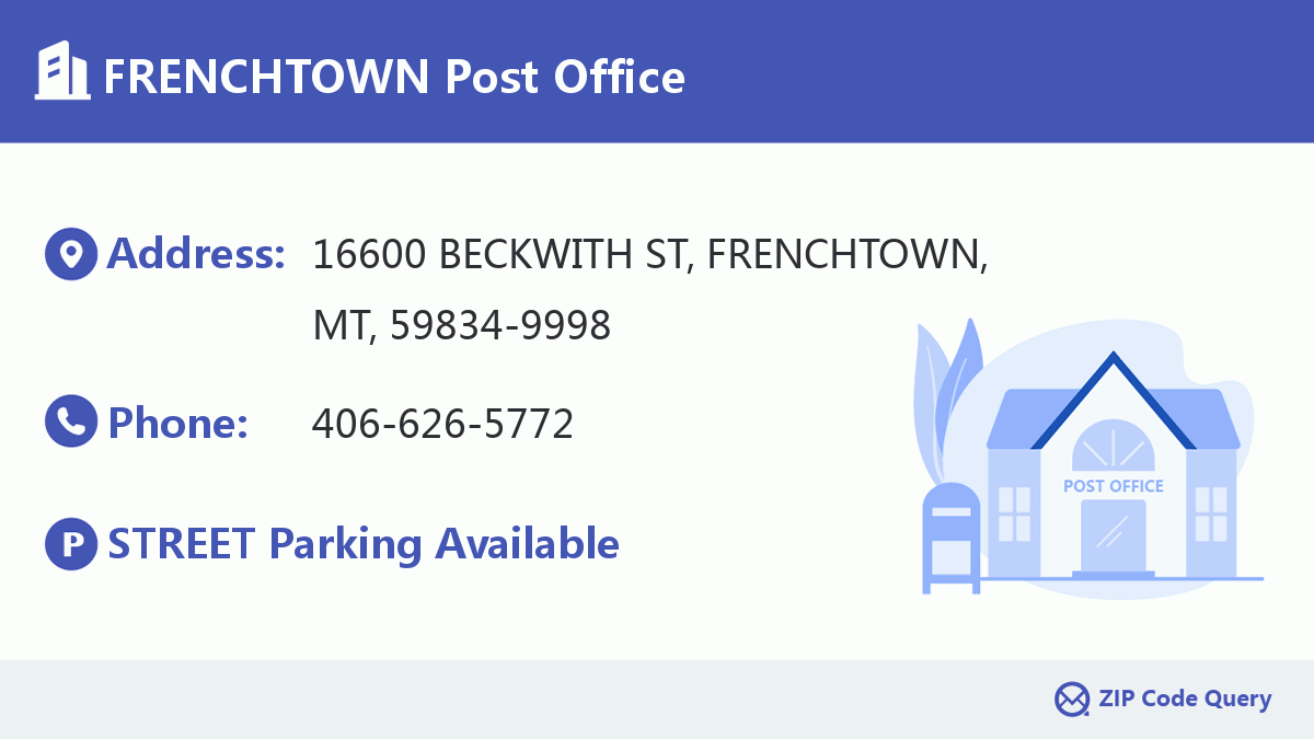 Post Office:FRENCHTOWN