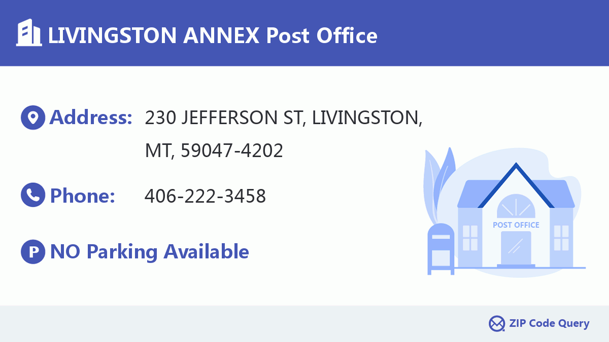Post Office:LIVINGSTON ANNEX