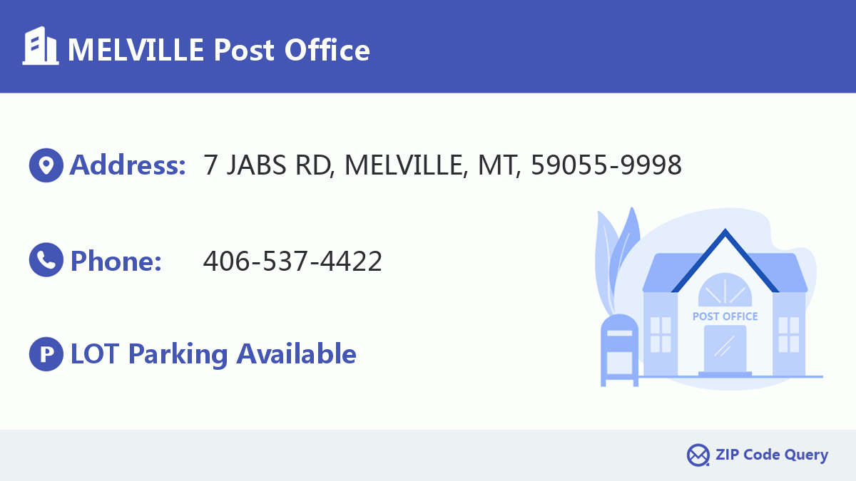 Post Office:MELVILLE