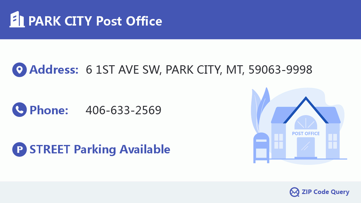 Post Office:PARK CITY