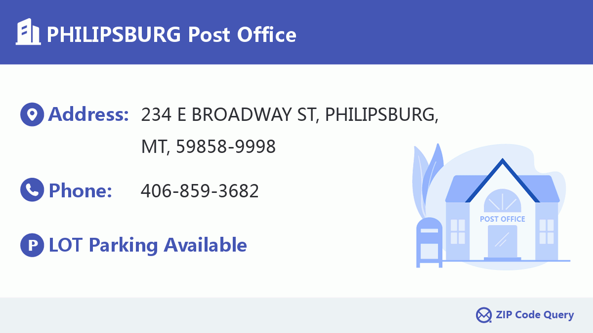 Post Office:PHILIPSBURG