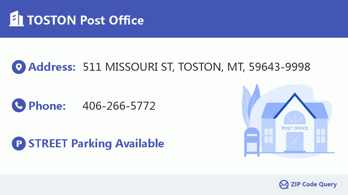 Post Office:TOSTON
