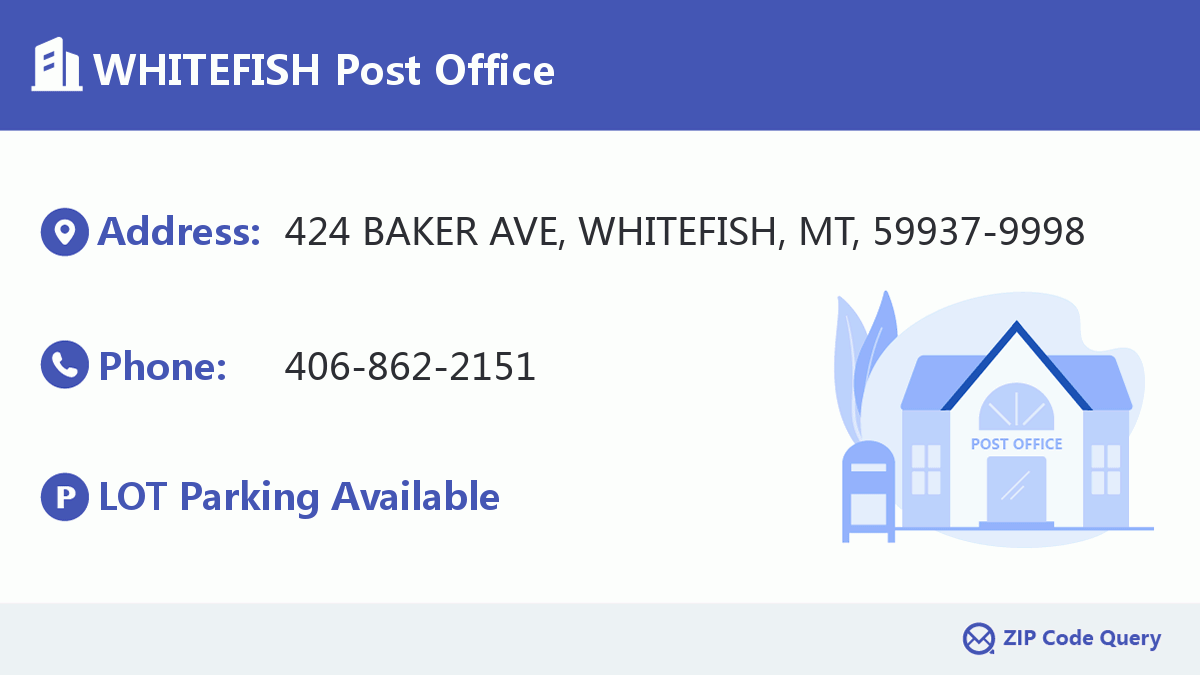Post Office:WHITEFISH