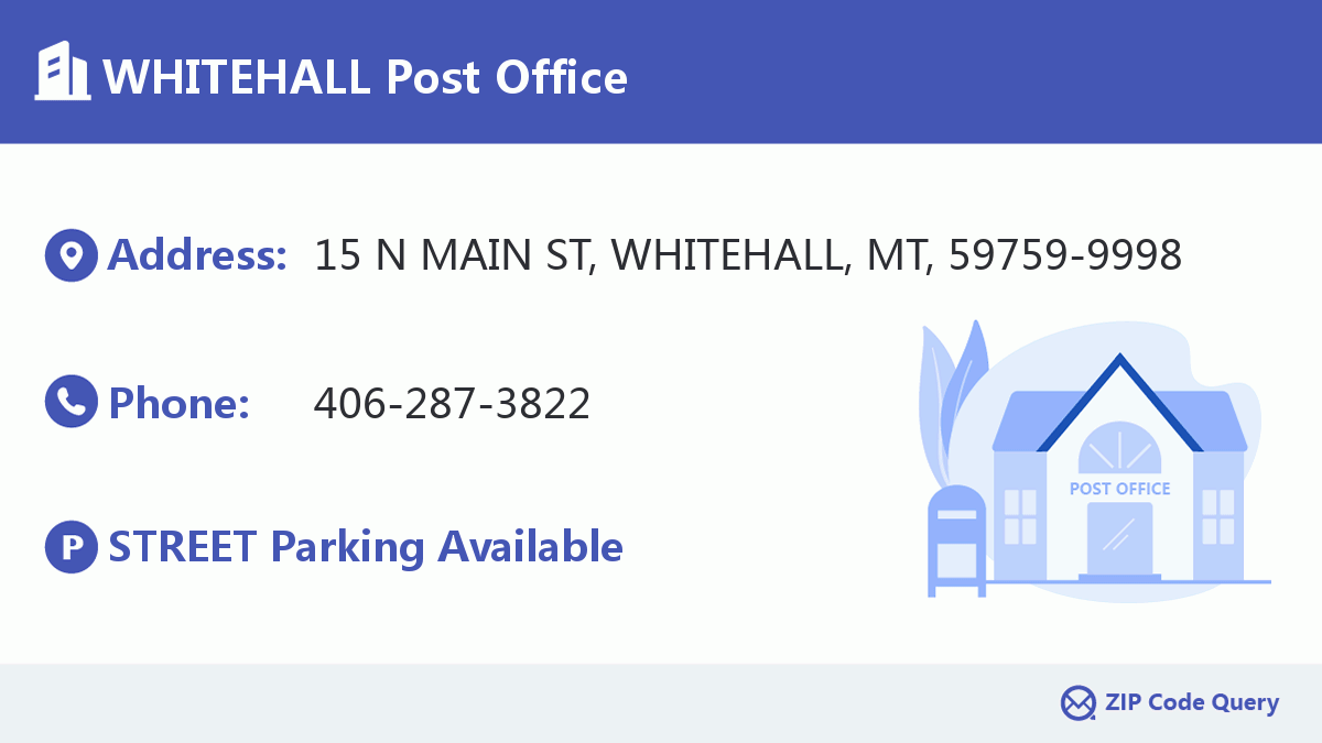 Post Office:WHITEHALL