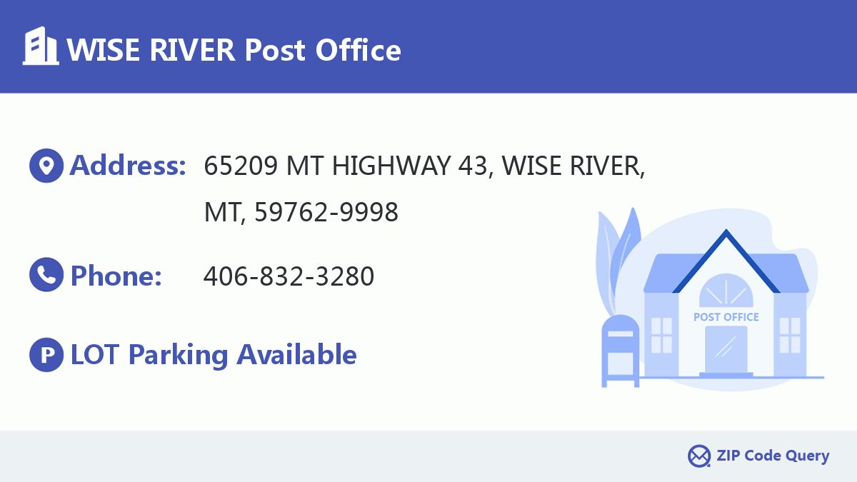 Post Office:WISE RIVER